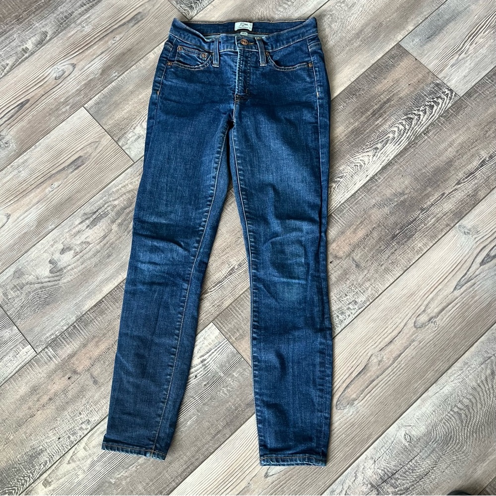 J Crew Toothpick Jeans Size 25